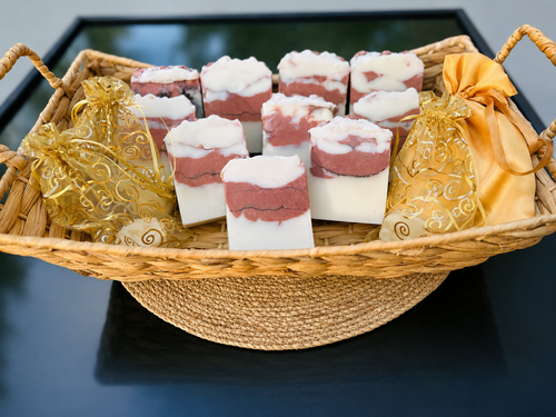 Rose Clay Soap • Currently Curing